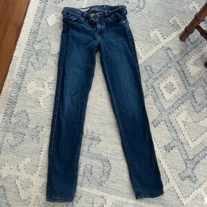 AG Adriano Goldschmied Dark Blue Skinny Jeans
